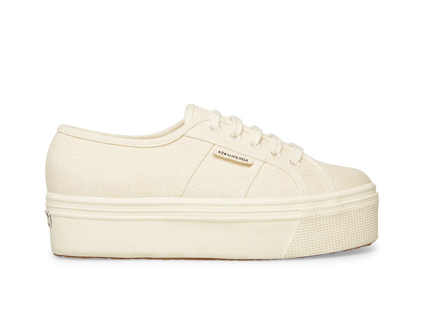 Superga Espadrille Womens - 2790 Organic Cotu - Beige - ZVYLU9837